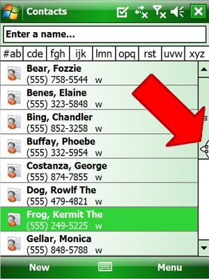 VirtuaMouse Easy Select Mode Screenshot